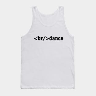 breakdance HTML Code Tank Top